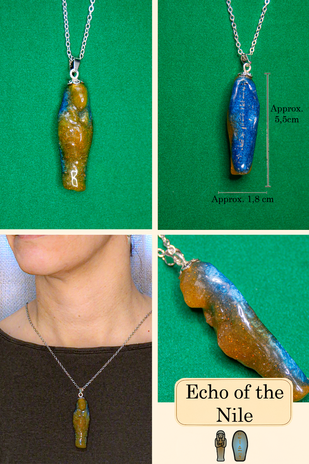 Ushabti Amulet - Echo of the Nile