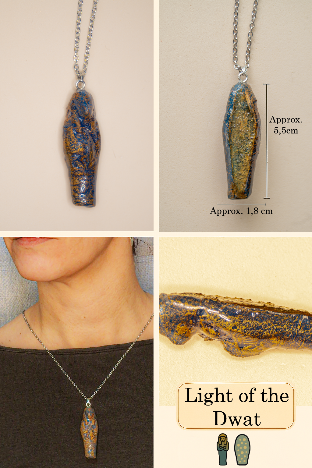 Ushabti Amulet - Light of the Dwat