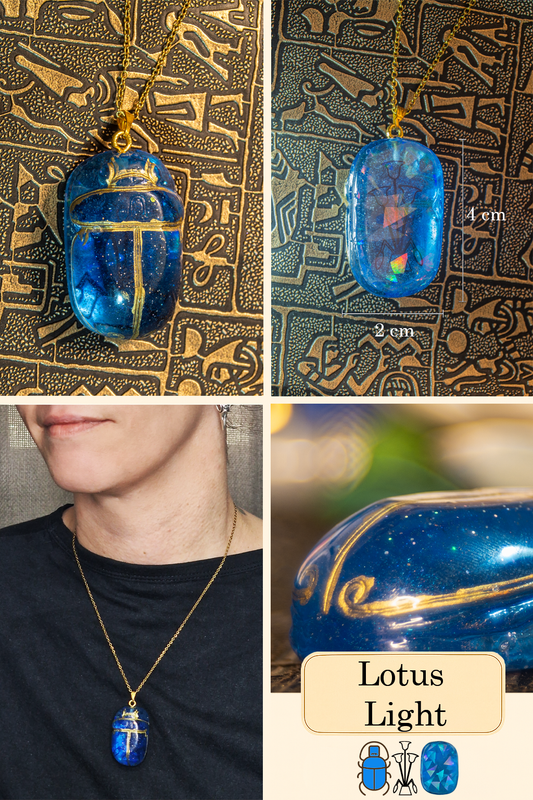 Egyptian Amulet - Lotus Light