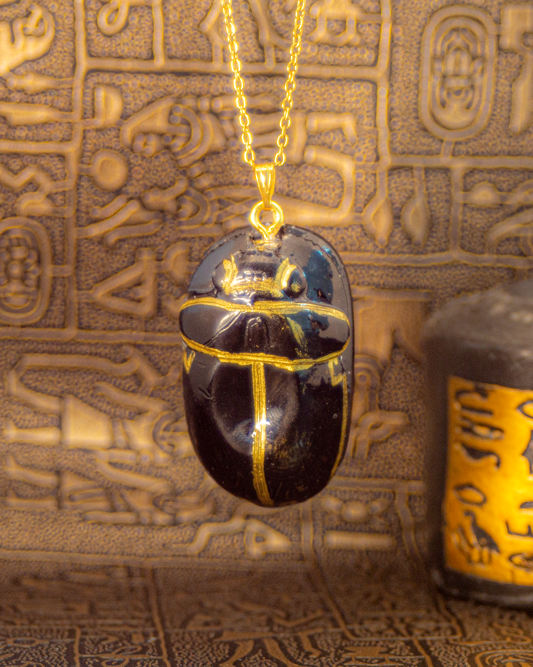 Scarab Amulet - Seal of Midnight